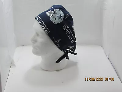 Handmade NFL Dallas Cowboys Surgical Scrub Hats - Skull Do-Rag • $11.99