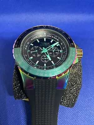 Invicta Aviator Iridescent /black Mod 37033 Men’s Wristwatch • $160