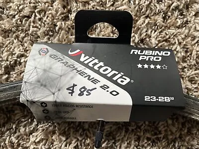 New Vittoria Rubino Pro 700x23 Graphene 2.0 23mm Tubular Bike Tire • $30