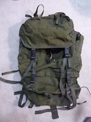 Rare Karrimor Backpack / Bergen Jaguar S 75 KS100e SA Military Green Vintage • £28.99