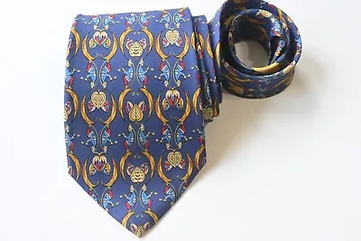 Salvatore Ferragamo Men's Tie Blue/floral Width: 3.75  Length: 56  • $19.98
