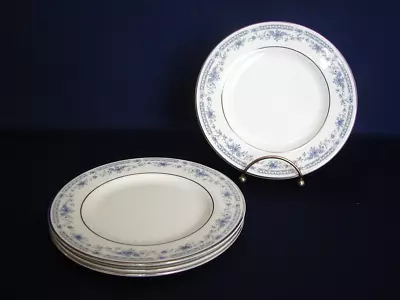 Set Of 4 Minton BELLEMEADE 6-5/8  Bread Plates Platinum Trim • $16.95