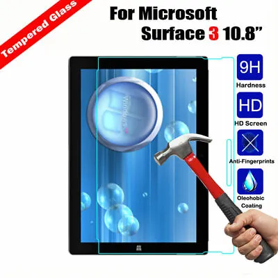 Microsoft Surface Pro 4 5 6 7 Go Go 2 Genuine Tempered Glass Screen Protector 9H • $8.54