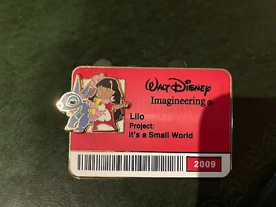 Disney WDI ID Badge Series 2009 Lilo And Stitch Pin LE 300 RARE • $38.75