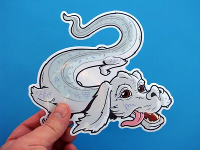 FALKOR Vinyl Sticker The NeverEnding Story ATREYU & Falcor Luck Dragon Decal • $3