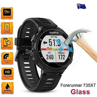 For Garmin Forerunner 735XT Tempered Glass Screen Protector Film Guard • $4.99