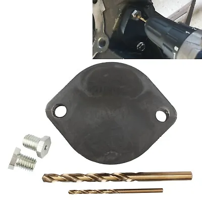 $28.48 • Buy New Exhaust Stud Drill Plate Drilling Tool Kit For Harley/Buell Motorcycle Parts