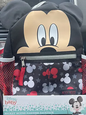 Disney Micky/Minnie Mouse Polka Fun 10  Harness Child Toddler Backpack New NWT • $20.99