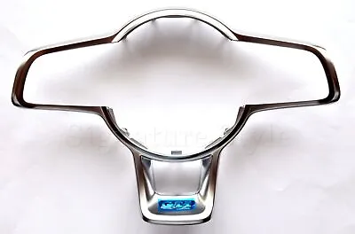 VW Golf Polo UP T-Roc Scirocco Arteon Tiguan Flat Bottom GTI Steering Wheel Trim • £83.99