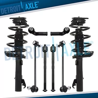 Complete Front Struts Tie Rods Sway Bar Links Assembly For Volvo C70 C30 V50 S40 • $155.89