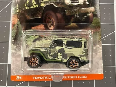 Matchbox 2016 2017 Camouflage Series Toyota Land Cruiser FJ40 Green Camo • $10