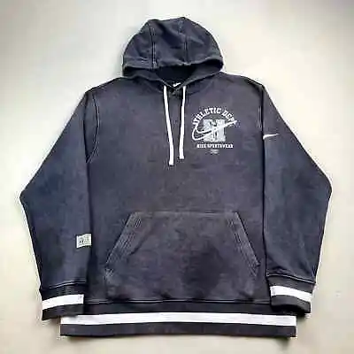 Nike Winged Victory Hoodie Sweatshirt Adult Large Black Swoosh Sportswear Art • $29.99