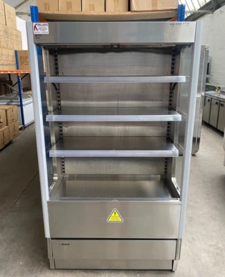 £699.99 • Buy Multi-Deck Display Fridge 3 Shelves Mirror Finish Light Night Blind Chiller