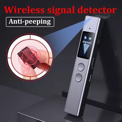 £30.58 • Buy Hidden Camera Detector Anti Spy Bug GPS Tracker Finder Scanner Device Hotel Car