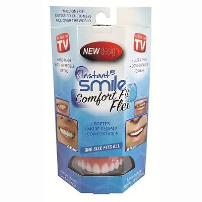 ORIGINAL FLEXIBLE ULTRA THIN PERFECT INSTANT SMILE TEETH Cosmetic Veneer • $24.99