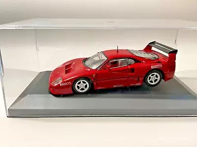 Altaya Models Ferrari F40 Racing Presentation 1/43 Scale In Display Case • $17.99