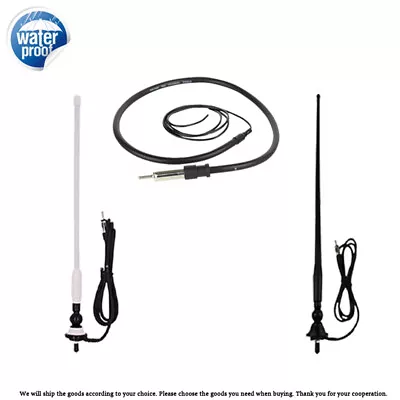 $5.99 • Buy Marine Waterproof Radio Antenna Boat Rubber Aerial For ATV UTV Car Yacht 