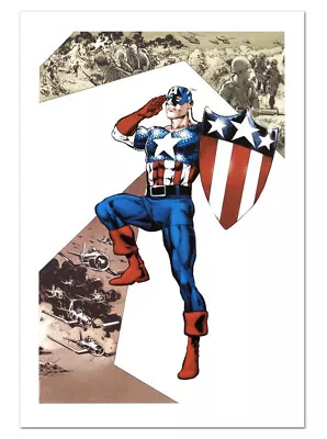 Captain America Corps #2 Canvas Giclee Art By Phil Jimenez Marvel Artworks • $89.95