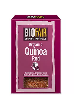 Biofair Organic F/T Red Quinoa Grain 500g • £8.66