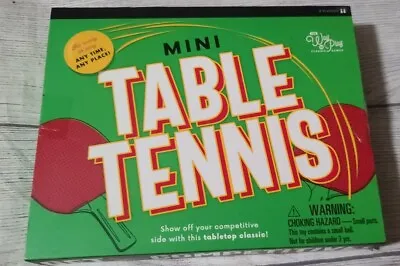Mini Table Tennis Ping Pong Set NEW CONDITION FACTORY SEALED. Net- Ball- Paddle  • $10.92