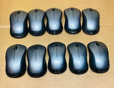 Lot Of 10 Logitech - M310 Wireless Optical Ambidextrous Mouse (No USB Receiver)  • $23.92