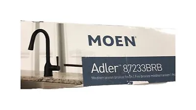 MOEN Adler Single-Handle Pull-Down Sprayer Kitchen Faucet Bronze • $139.95