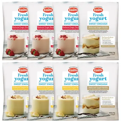 EasiYo Yoghurt 8 Sweet Enough Variety Pack • £24.99