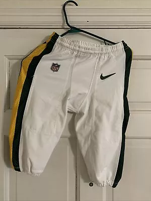 Green Bay Packers Game Pants Team Issued COLOR RUSH UNIFORM PANTS Size 32 • $88.88