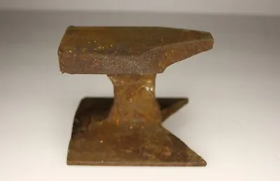 Vintage Mini Railroad Anvil With Horn 3.19lb Steel Railroad Track • $9.99