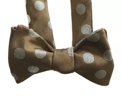 Silk Bow Tie  Moon Glow --One--a-Kind Handmade Adjustable Self-tie - NWOT • $20