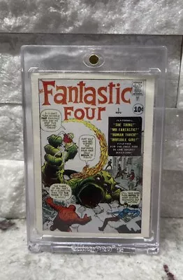 Fantastic Four #1  Marvel Superheroes First Issue Covers Card  Nm 1984 Beautiful • £6.83