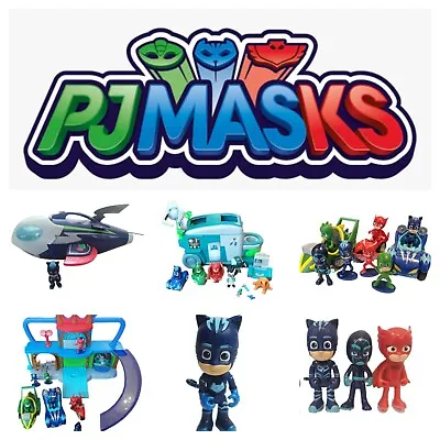 £7.99 • Buy PJ Masks Toys Bundle Headquarters Romeo's HQ Transforming Tower Gekko Catboy
