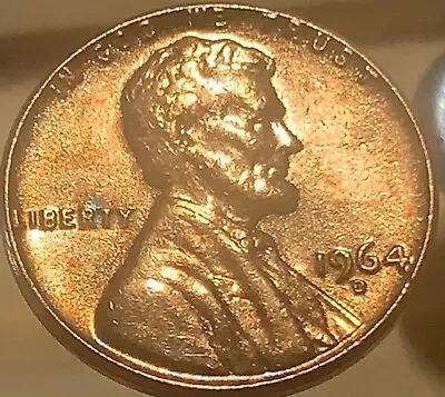 1964 D Lincoln Cent ERROR  DDO Letters On Edge Interesting… • $450