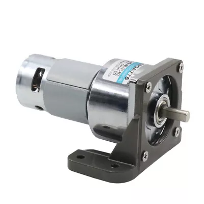 60GA775 DC 12V/24V 35W High Torque Metal Gear W/ GearBox Motor CW/CCW 5-500RPM • $48.88