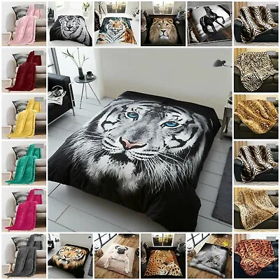 Soft Faux Fur Mink Throw Blanket Large Sofa Bed Warm Blankets Fleece Throws UK • £9.99