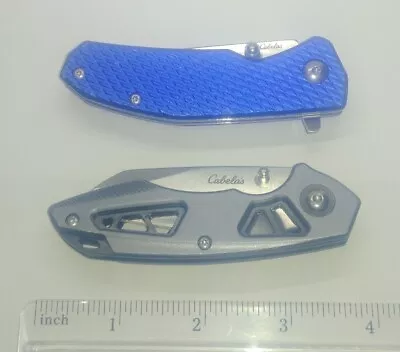 Pair Of Used Cabela's Pocket Knives • $0.99