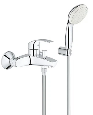 £156.99 • Buy Eurosmart | Single-Lever Bath Mixer DN 15, Chrome, 3330220A