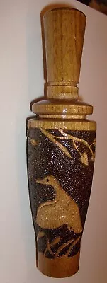 Duck Call - Carved Metal Reed Mallard By Curtis Breland -Excellent Sound !!! • $349.99