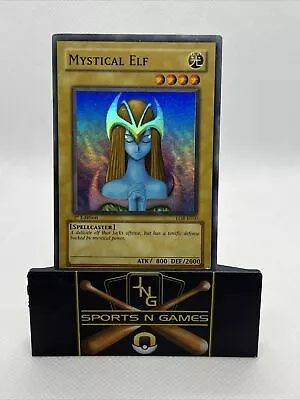 Yu-Gi-Oh! TCG Mystical Elf Legend Of Blue Eyes White Dragon LOB-E050 1st Edition • $30