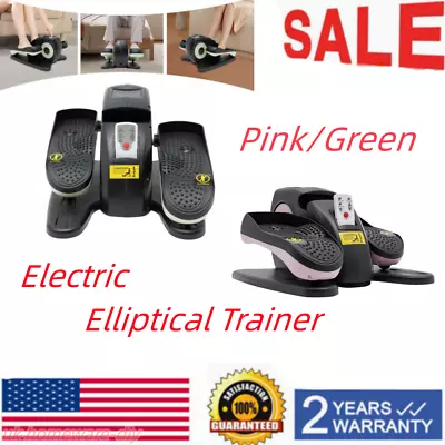 Under Desk Elliptical Machine Electric Seated Leg Foot Pedal Exerciser 3 Mode • $130