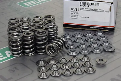 Kelford Beehive Valve Springs Ti Retainers Locators Kit 95lbs K20A2 K20Z1 K24A2 • $627