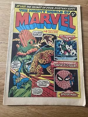 The Mighty World Of Marvel No 6 1972 Comic • £10