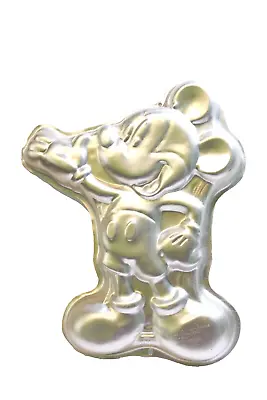 Wilton Disney Mickey Mouse Full Body Aluminum Jello Cookie Cake Pan 2105-3601 • $10