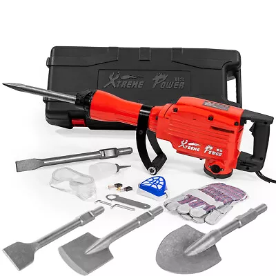 XtremepowerUS HD Electric Demolition Jack Hammer Concrete Breaker-2200Watt • $259.95