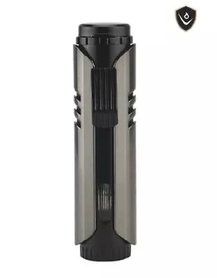 Vector - Maxtech Single Flame Torch Gunmetal  - VECTOR MAXTECH GUNMETAL 02 • $35