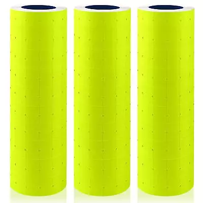 30 Rolls 15000 Price Gun Labels Mx-5500 Price Marker Stickers (Yellow) • $30.79