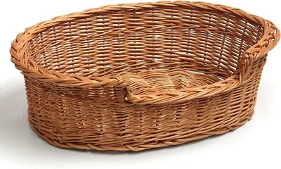 £30 • Buy Whicker Dog Basket Pet Dog Cat BRAND NEW