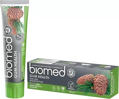 NEW Biomed Gum Health 98% Natural Toothpaste | Gum Strength & Protection 100g UK • £4.20
