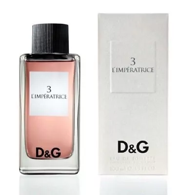 L'Imperatrice 3 By D&G 3.3 / 3.4 Oz EDT Perfume For Women New In Box US • $37.99