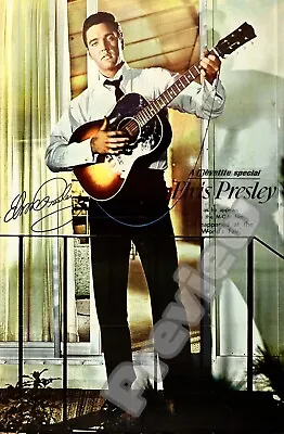Elvis Presley 1963 World Fair Music Concert Print Poster Wall Art Picture A4 • £4.99
